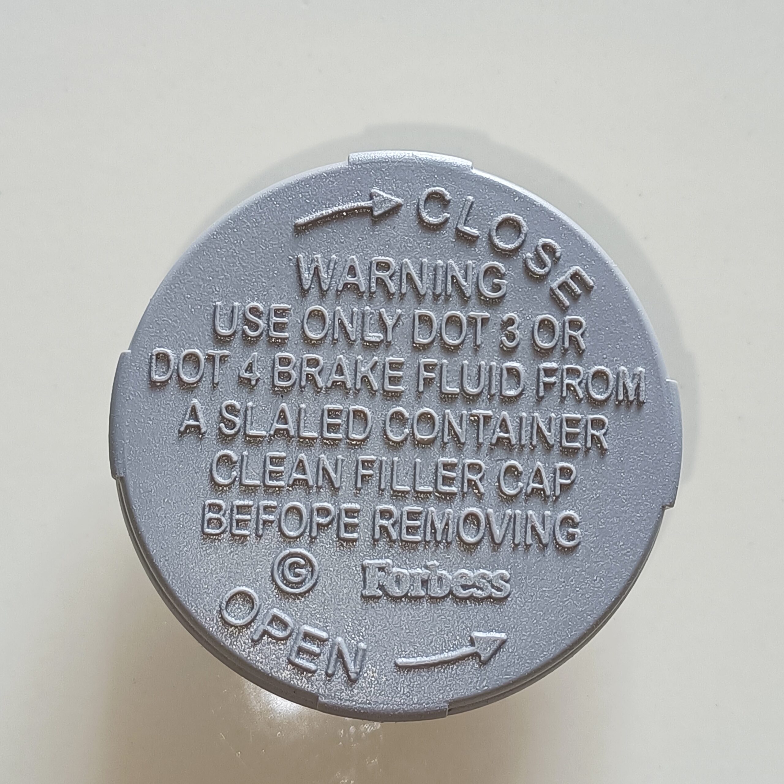 BRAKE OIL CAP